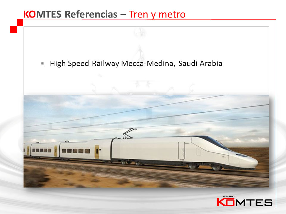 High Speed Railway Mecca-Medina, Saudi Arabia