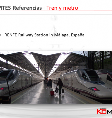 RENFE Railway Station in Málaga, España